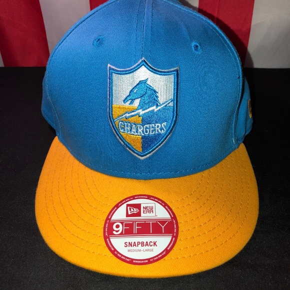 new era chargers hat